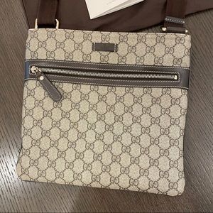 Authentic Gucci Monogrammed Crossbody Handbag